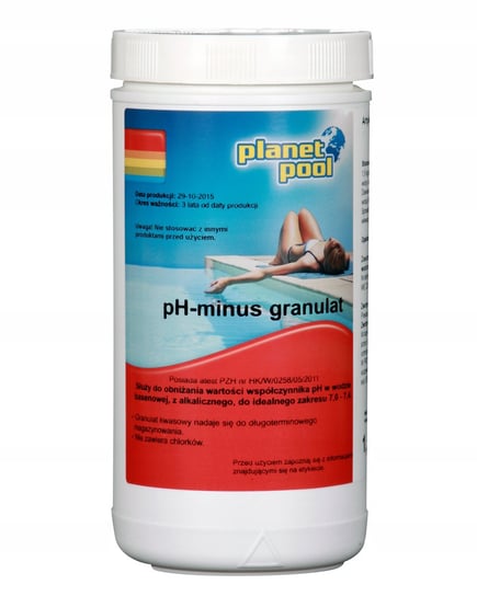 Chemoform chemia BASEN pH Minus pH- granulat 1,5kg Planet pool