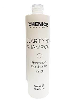 Chenice Clarifying Shampoo, Szampon oczyszczający przygotowujący do zabiegu keratynowego prostowania (pH 9) 500ml Chenice