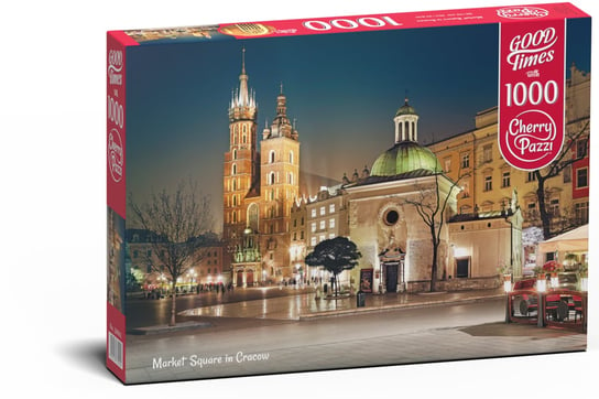 Cherry Pazzi, puzzle, Market Square In Cracow, 1000 el. Cherry Pazzi