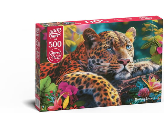 Cherry Pazzi, puzzle, Reclining Leopard, 500 el. 20166 (58553978 ) CherryPazzi