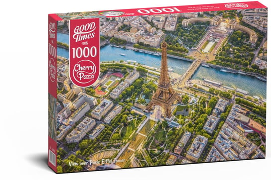 Cherry Pazzi, puzzle, View over Paris Eiffel Tower, 1000 el. Cherry Pazzi