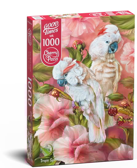 CherryPazzi, puzzle, Tropic Spirits-cockatoo, 1000 el. CherryPazzi