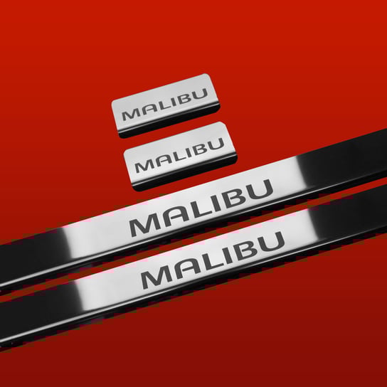 CHEVROLET MALIBU MK7 Nakładki progowe, wykończenie połysk ze stali nierdzewnej 304 Chevrolet