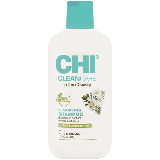 CHI Clean Care Claryfying, Szampon Głęboko Oczyszczający Do Włosów I Skóry Głowy, 355ml CHI