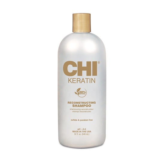 CHI, Keratin, szampon odbudowujący z keratyną, 946 ml CHI