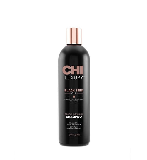 CHI Luxury Black Seed Oil, delikatny szampon oczyszczający z olejkiem z czarnuszki, 355 ml CHI