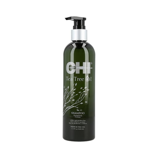 CHI, Tea Tree Oil, kojący szampon do włosów, 340 ml CHI