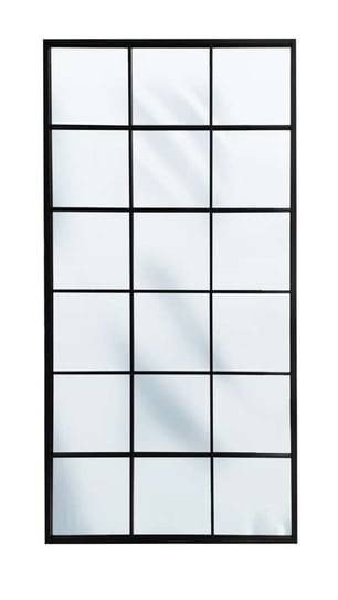 Chicago lustro okienne z stalową ramą 180×90 Artehome
