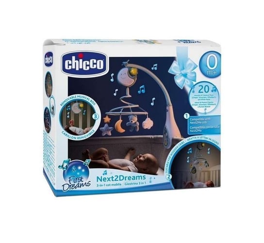 Chicco, karuzela do łóżeczka Next2Dream Chicco