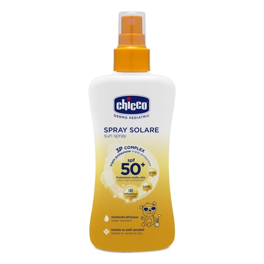 Chicco, Spray do opalania SPF 50+ 150 ml, 12m+ Chicco