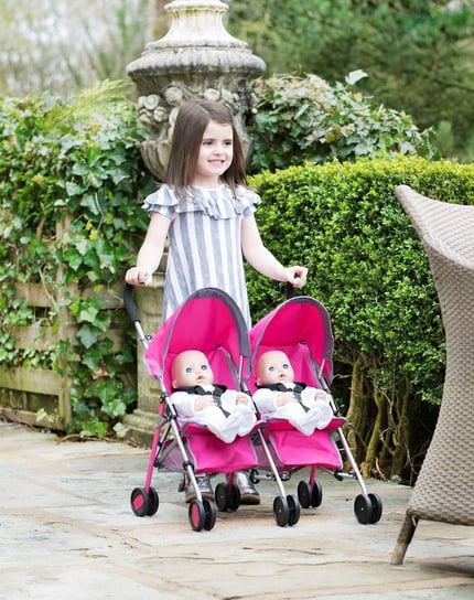 Chicco, wózek spacerówka dla lalek bliźniaków Chicco