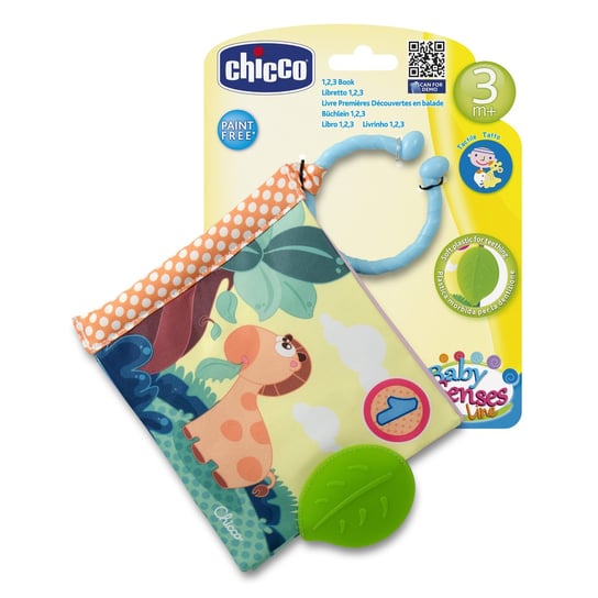 Chicco, zabawka edukacyjna Książeczka 1 2 3 Chicco