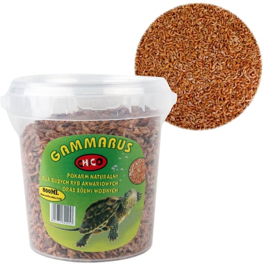 Chico GAMMARUS pokarm dla żółwi i dużych ryb 800ml wiaderko Chico