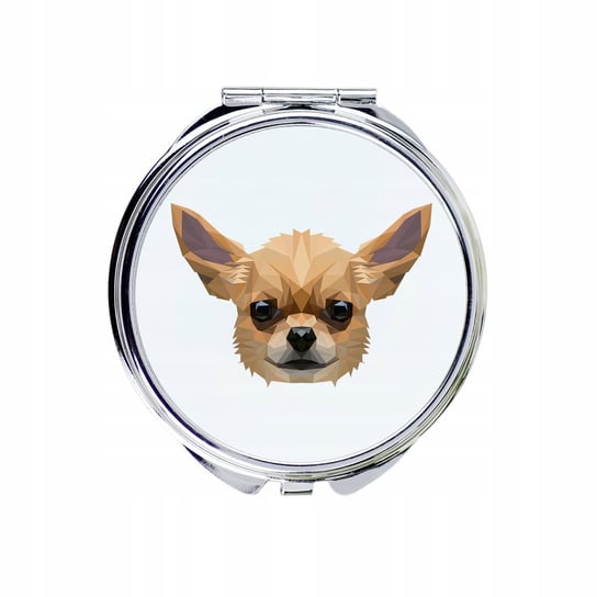 Chihuahua Lusterko kieszonkowe Pies geometryczny Inna marka