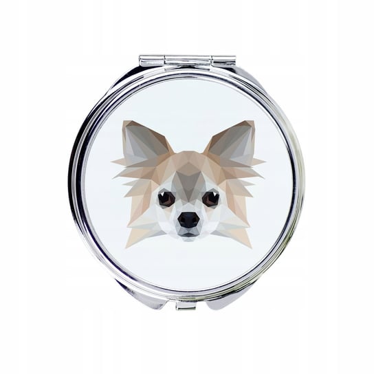 Chihuahua Lusterko kieszonkowe Pies geometryczny Inna marka