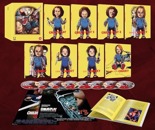 Childs Play 1 to 3 / Bride / Seed / Curse / Cult Of Chucky / Living With Chucky (Limited) Various Directors