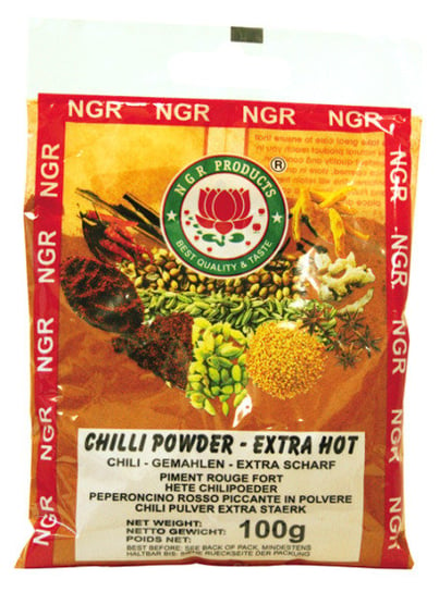 Chili mielone, ekstra ostre 100g - NGR NGR