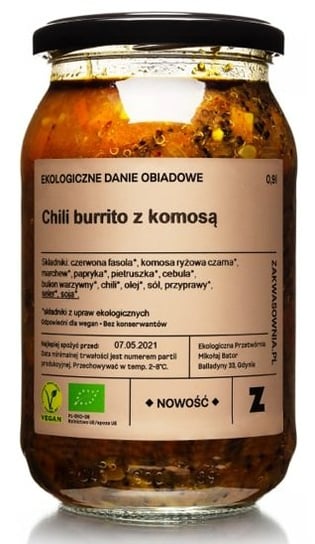 Chilli Burrito Meksykańskie Bio 900 Ml - Zakwasownia Zakwasownia