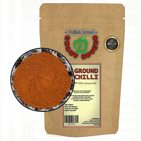 Chilli Premium Gatunek 1 Jakość 1 Kg Mielone Ostre/Crazyspices Inna marka