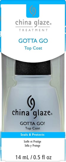 China Glaze, top do lakieru Gotta Go, 14 ml China Glaze