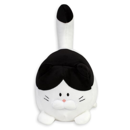 Chinchila, pluszak, kot, biało-czarna, 16 cm Chinchilla