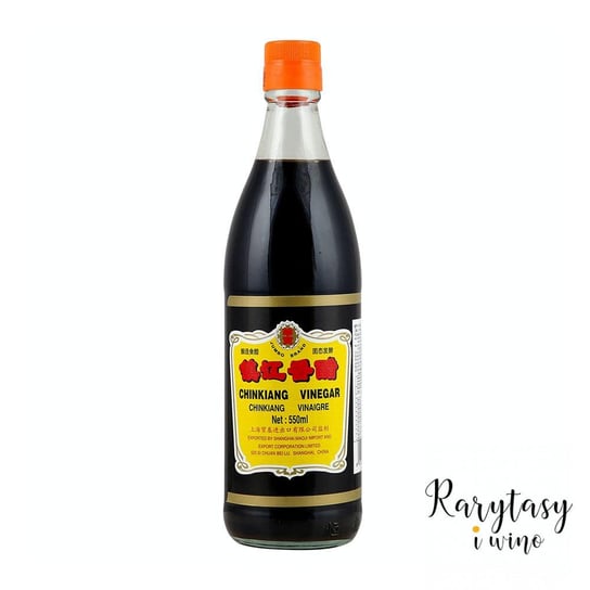 Chiński Czarny Ocet Ryżowy Chinkiang | Zhenjiang Xiangcu "Black Rice Vinegar" 550ml Jumbo Jumbo