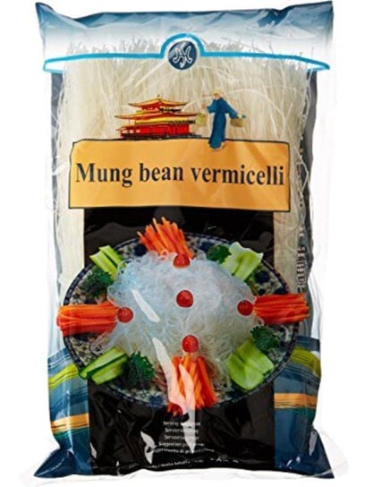 Chiński Makaron  z Fasoli Mung Glass Noodles Vermicelli HS Brand 200G Inna marka