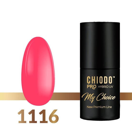 ChiodoPRO, My Choice, Lakier Hybrydowy, 1116 Sex on The Beach, 7ml CHIODO PRO