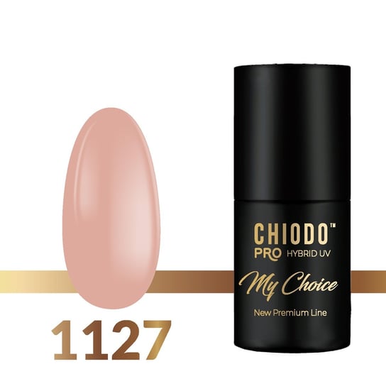 ChiodoPRO, My Choice, Lakier Hybrydowy, 1127 Soft Nude, 7ml CHIODO PRO