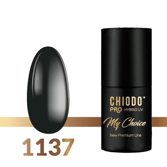 ChiodoPRO My Choice, Lakier Hybrydowy, 1137 Black Dress, 7ml CHIODO PRO