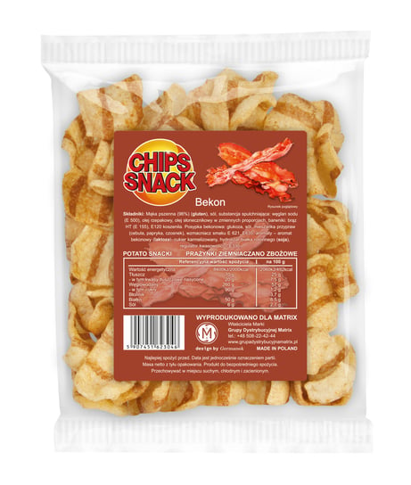 Chips Snack - bekon 60g/Grupa Dystrybucyjna Matrix Inny producent