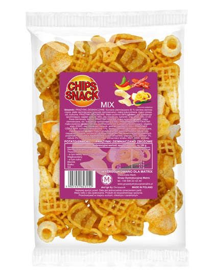 Chips Snack - Mix 130G/ Grupa Dystrybucyjna Matrix Inny producent