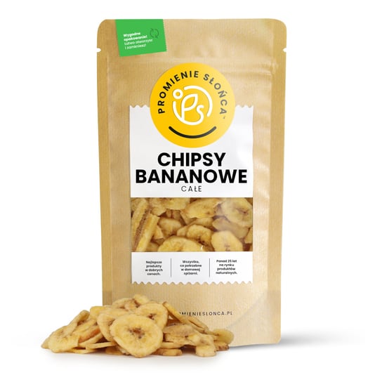 Chipsy bananowe 1000g PROMIENIE SŁOŃCA