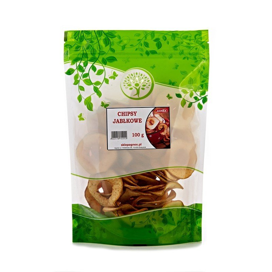 Chipsy jabłkowe 100g AGNEX