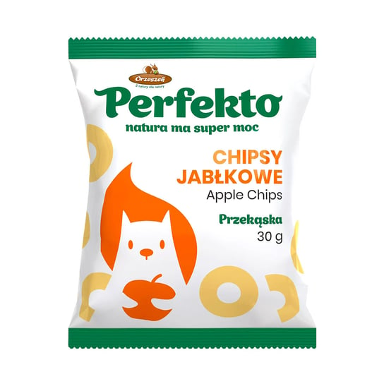 Chipsy jabłkowe perfekto 30 g Orzeszek Orzeszek