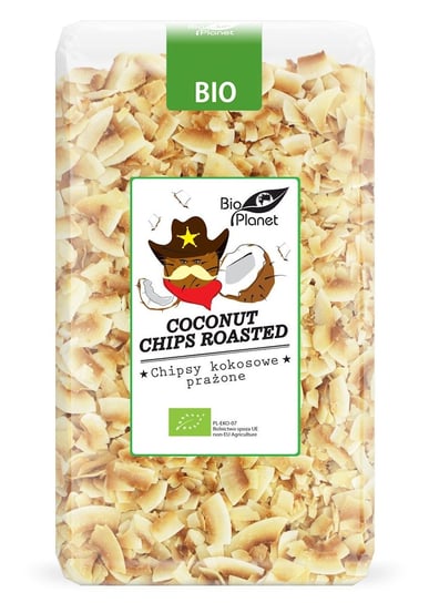 CHIPSY KOKOSOWE PRAŻONE BIO 400 g - BIO PLANET Inny producent