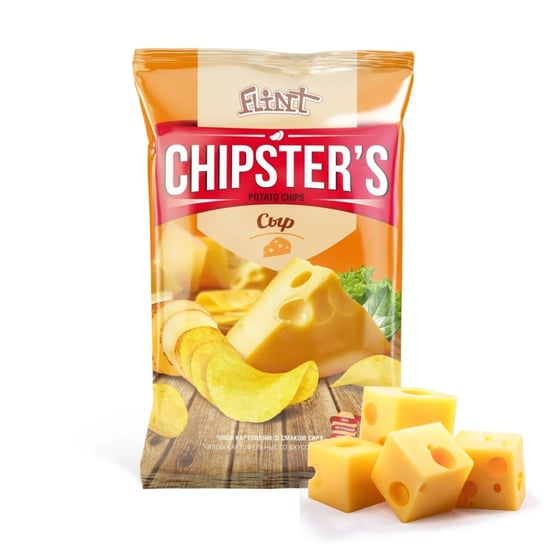 Chipsy o smaku sera Chipsters, 60g Inny producent