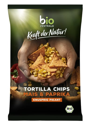Chipsy Tortilla Paprykowe Bezglutenowe Bio 125 G - Bio Zentrale Inny producent