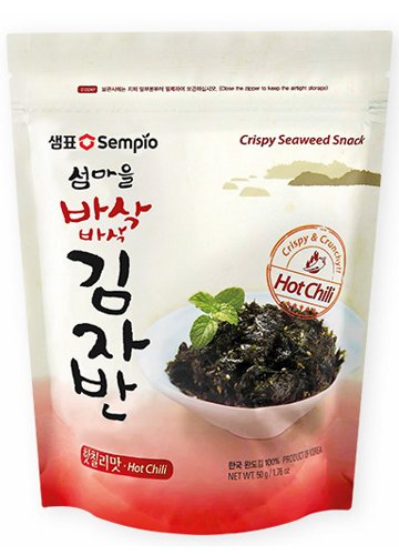 Chipsy z alg morskich o smaku chili 50g - SEMPIO SEMPIO