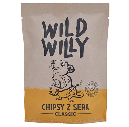 Chipsy z sera twardego dojrzewającego Wild Willy 50 g Wild Willy