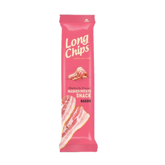 Chipsy Ziemniaczane O Smaku Bekonu Long Chips, 75 G Inny producent