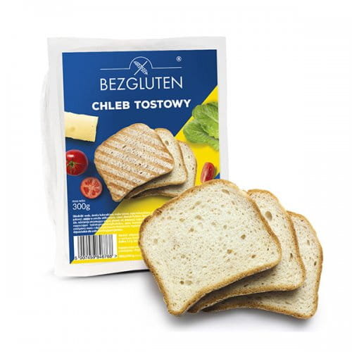 Chleb Tostowy bezglutenowy 300g - Bezgluten Bezgluten