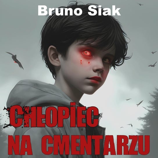 Chłopiec na cmentarzu Bruno Siak