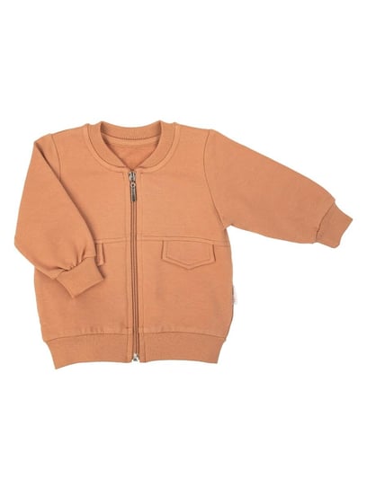 Chłopięca Bluza dresowa Jasnobrązowa, Nicol,r.80 Nicol
