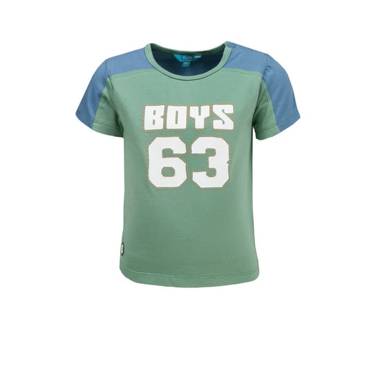 Chłopięca bluzka z krótkim rękawem, zielony, rozmiar 68 LIEF!