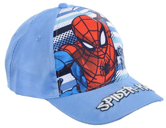 Chłopięca czapka z daszkiem Marvel Spider-Man niebieska Spider-Man