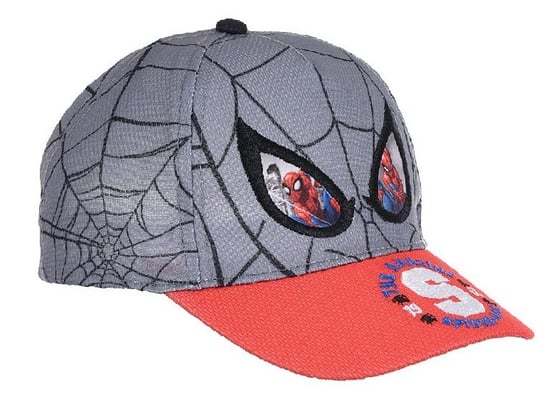 Chłopięca czapka z daszkiem szara Marvel Spider-Man rozmiar 52 cm Marvel