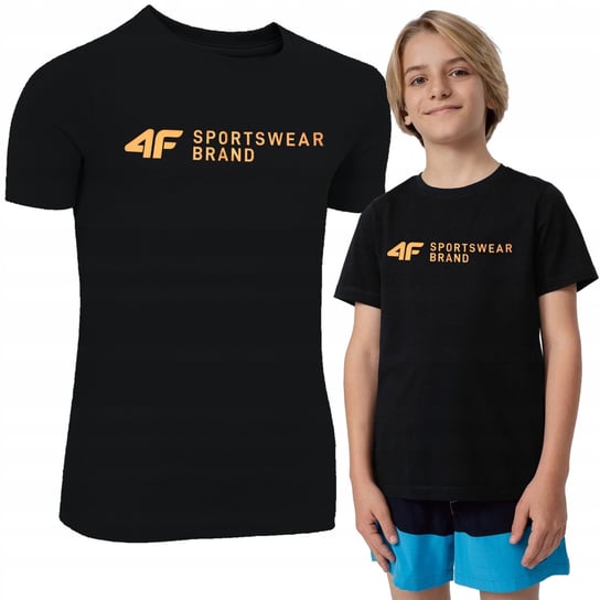 Chłopięca Koszulka T-Shirt 4F Dziecięcy 158 4F