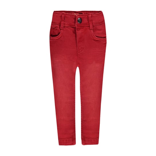 Chłopięce długie spodnie, czerwony, rozmiar 140 Kanz