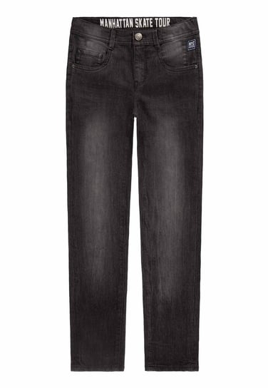 Chłopięce gładkie czarne jeansy Tom Tailor Tom Tailor